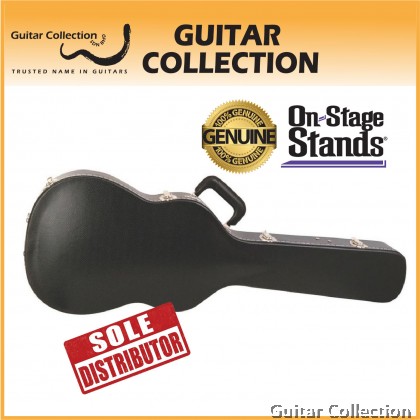 On Stage GCSG7000 Hardshell Double-Cutaway Electric Guitar Hardcase 