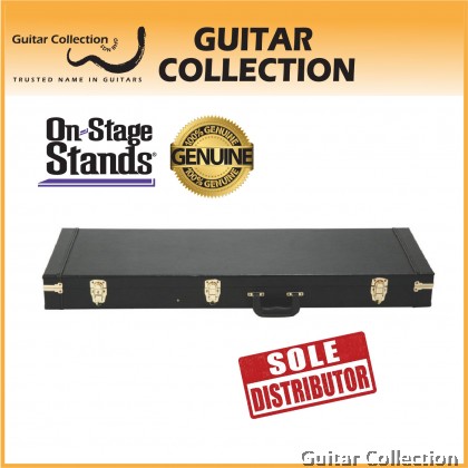 On Stage GCE6000B Hardshell Electric Guitar Hardcase (Black)