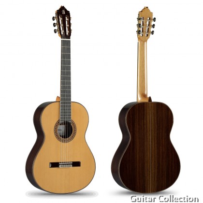 Alhambra 8P A Spruce | Classical Guitar | Solid Spruce Top, Rosewood B&S | Case (Made In Spain)