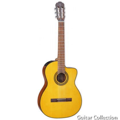 Takamine GC1CE NAT | Electric-Classical Cutaway Guitar | Spruce Top, Mahogany B&S | TP-E