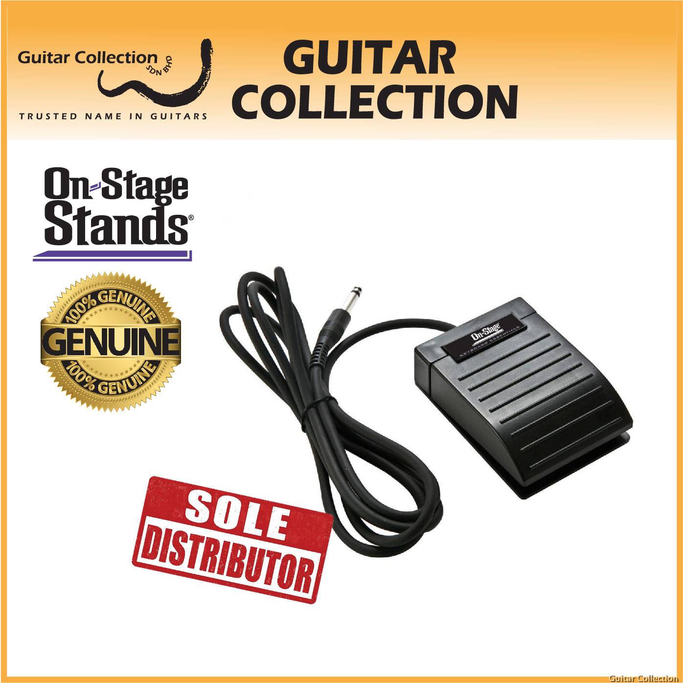 On stage on sale gear sustain pedal