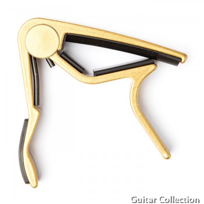 Jim Dunlop 83CG Trigger Acoustic Guitar Capo | Curved | Gold