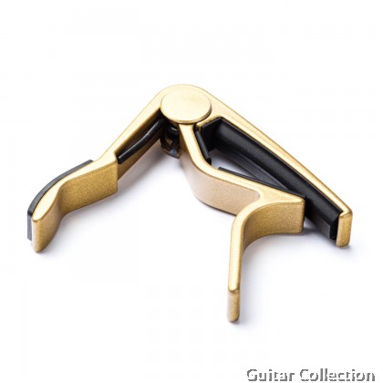 Jim Dunlop 83CG Trigger Acoustic Guitar Capo | Curved | Gold