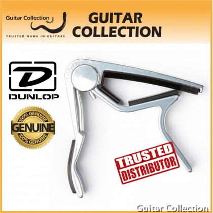 Jim Dunlop 83CN Trigger Acoustic Guitar Capo | Curved | Nickel