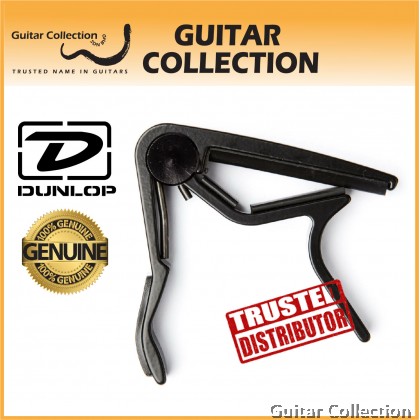  Jim Dunlop 84FB Trigger Acoustic Guitar Capo | Flat | Black