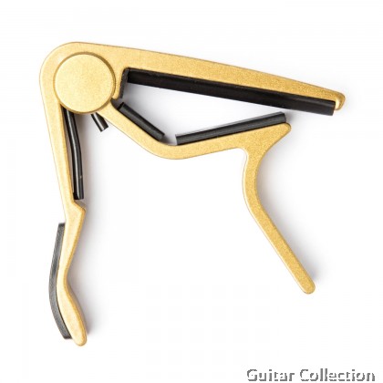Jim Dunlop 84FG Trigger Acoustic Guitar Capo | Flat | Gold
