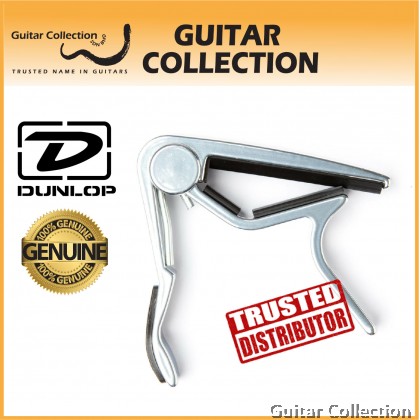 Jim Dunlop 84FN Trigger Acoustic Guitar Capo | Flat | Nickel