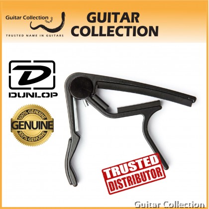 Jim Dunlop 87B Trigger Electric Guitar Capo | Curved | Black