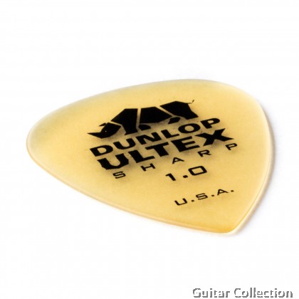 Jim Dunlop 433P100 Ultex Sharp Guitar Picks | 1.00mm (6 pcs/pack)