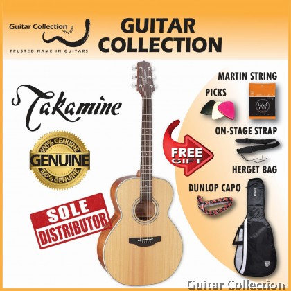 Takamine GN20 NS NEX Body Solid Cedar Top Acoustic Guitar (Free Strings, Picks, Capo, Strap, Bag)
