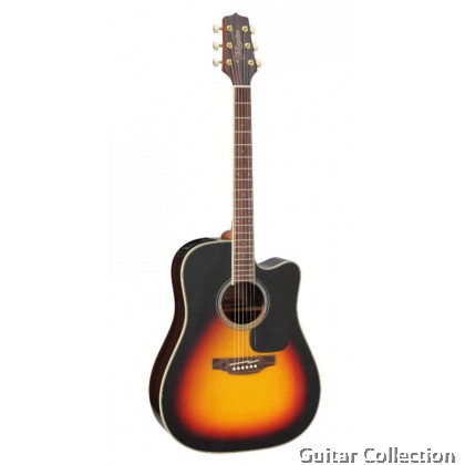 Takamine GD51CE BSB | Dreadnought Cutaway Acoustic-Electric Guitar | Solid Spruce Top, Black Walnut B&S | TP-4TD