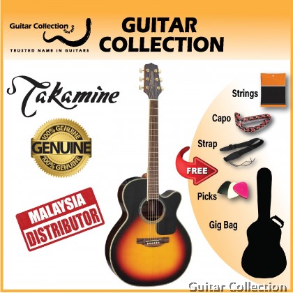 Takamine GN51CE BSB | NEX Cutaway Acoustic-Electric Guitar | Solid Spruce Top, Black Walnut B&S | TP-4TD