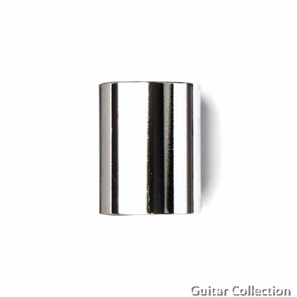 Jim Dunlop 221 Metallic Chrome Steel Knuckle Guitar Slide, Medium Size