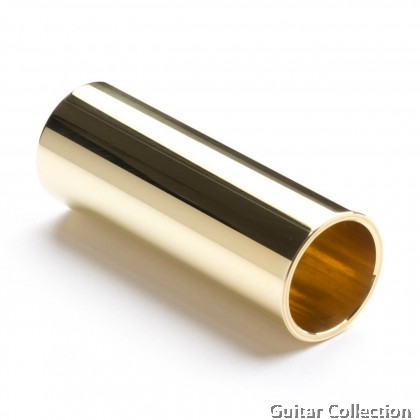 Jim Dunlop 222 Solid Brass Guitar Slide Medium Wall, Medium Size