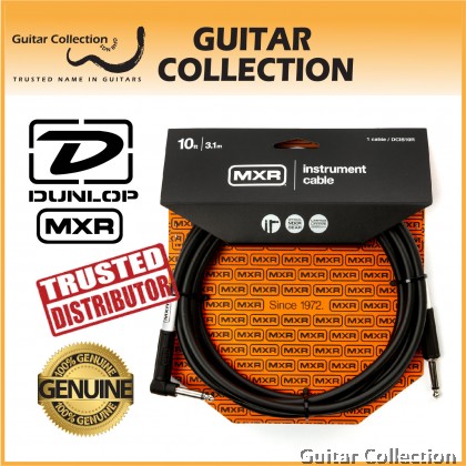 Jim Dunlop MXR DCIS10R Instrument Guitar Cable | Mono | 10ft (3.1m)