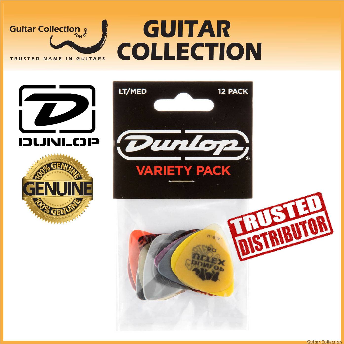 Dunlop pvp101 pick online variety pack