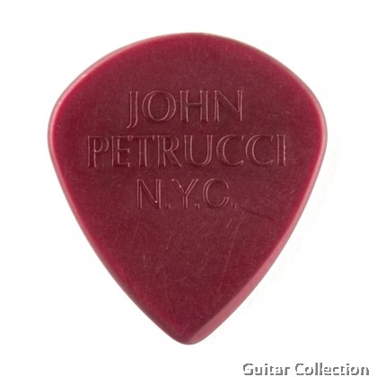 Jim Dunlop 518PJPRD John Petrucci Primetone Sculpted Guitar Picks (Red) | 1.38mm (3 pcs/pack)