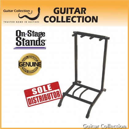 On Stage GS7361 Three-Space Foldable Multi-Guitar Rack