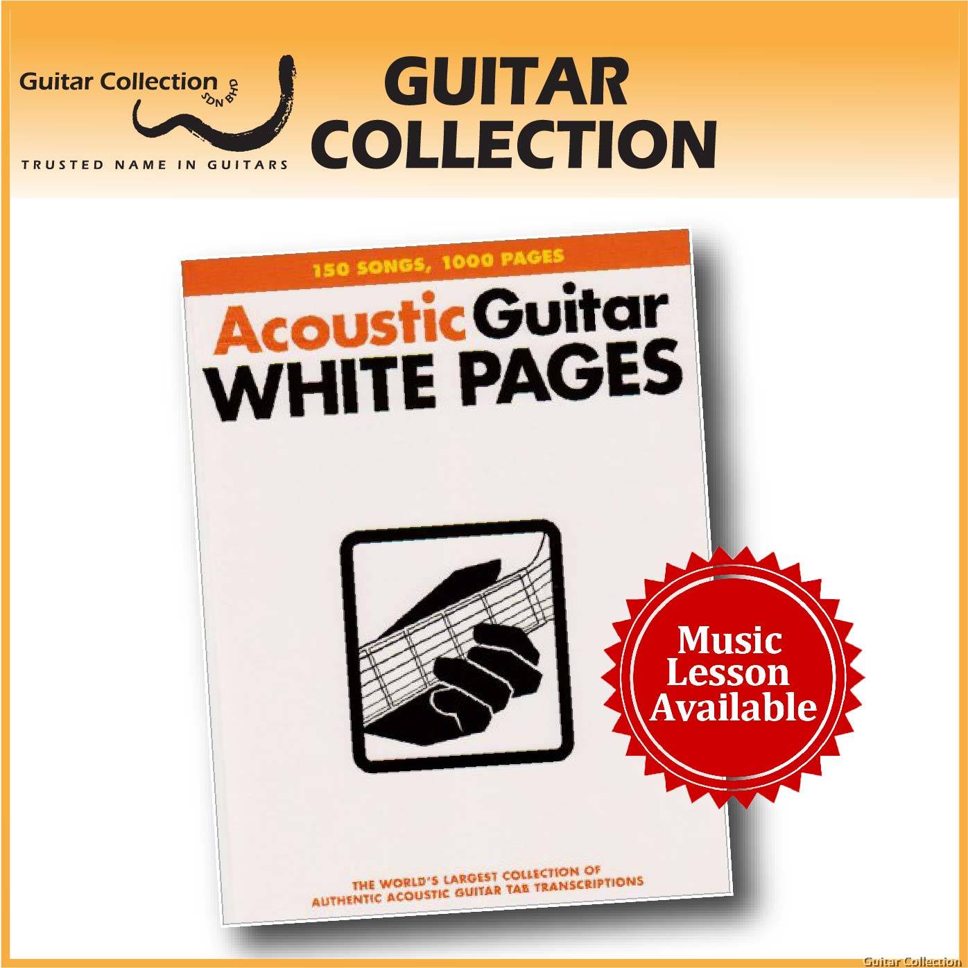Acoustic Guitar Tab White Pages, The World Largest Collection of