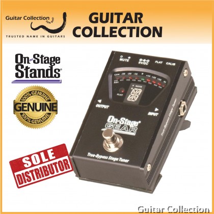 On Stage GTA7800 True-Bypass Tuner Effect Pedal