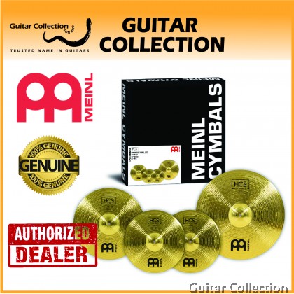 Meinl Cymbals HCS141620 HCS Pack Cymbal Box Set with 14" Hi-Hat Pair, 16" Crash, 20" Ride