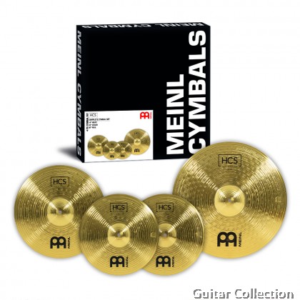 Meinl Cymbals HCS141620 HCS Pack Cymbal Box Set with 14" Hi-Hat Pair, 16" Crash, 20" Ride