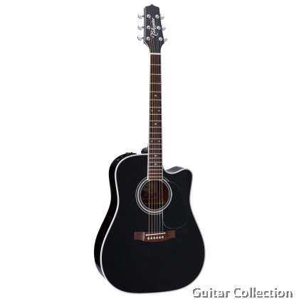 Takamine EF341SC | Legacy Series | Dreadnought Acoustic-Electric Guitar | Solid Cedar Top, Maple B&S | CT4B II | Case