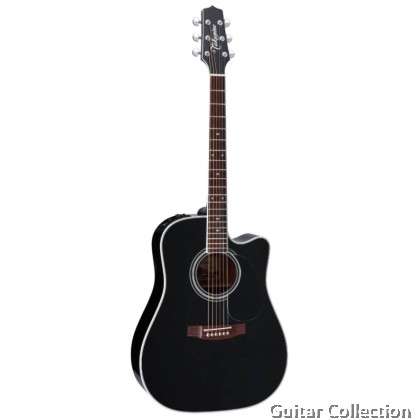 Takamine EF341SC | Legacy Series | Dreadnought Acoustic-Electric Guitar | Solid Cedar Top, Maple B&S | CT4B II | Case