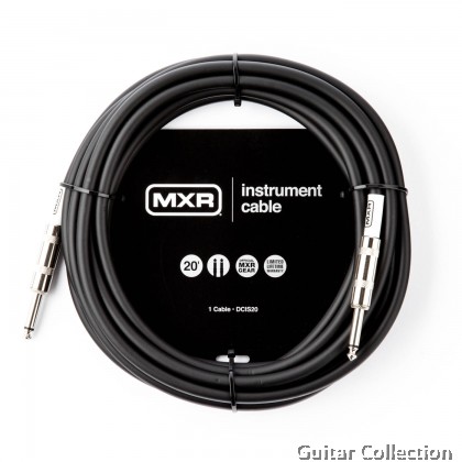 Jim Dunlop MXR DCIS20 Instrument Guitar Cable | Mono | 20ft (6.1m)