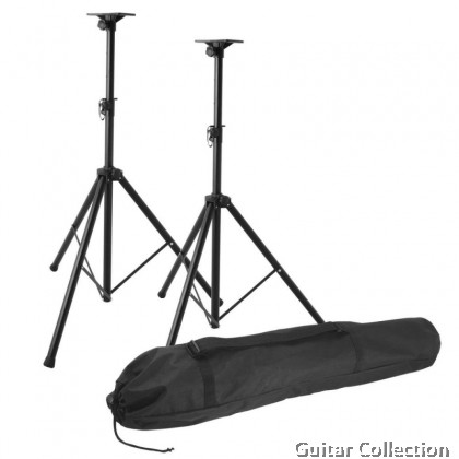 On Stage SSP7850 Professional Speaker Stand Pack, with Bag