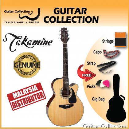 Takamine GN30CE NAT | NEX Cutaway Acoustic-Electric Guitar | Solid Spruce Top, Mahogany B&S | TP-4TD