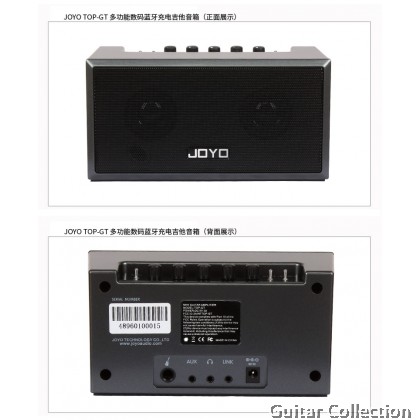 Joyo Top-GT Portable Guitar Amplifier with Bluetooth 4.0 (BLACK)