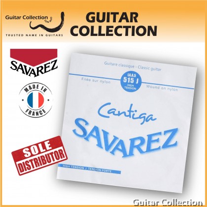 Savarez 515J Cantiga 5th A Hard / High Tension Classical Guitar Single String (Made in France)