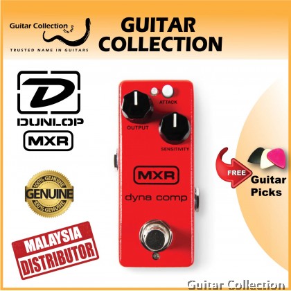 Jim Dunlop MXR M291UK Dyna Comp Mini | Compressor Guitar Effect Pedal