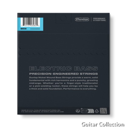Jim Dunlop DBN45130 Bass Guitar Strings | 5-String | Nickel Wound | 045-130