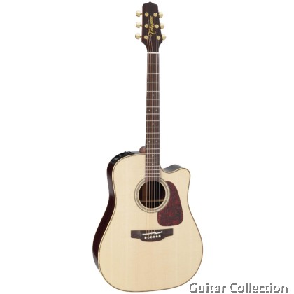 Takamine P5DC NAT | Pro Series | Dreadnought Acoustic-Electric Guitar | Solid Spruce Top, Rosewood B&S | CT4-DX | Case