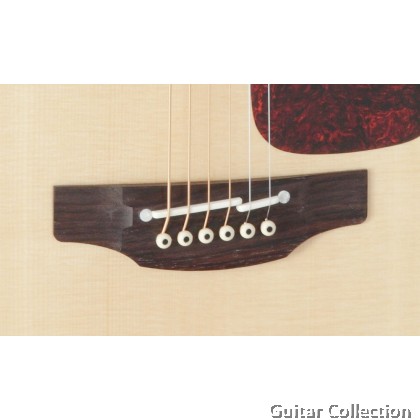 Takamine Pro Series P5DC NAT Dreadnought Cutaway Acoustic-Electric, Solid Spruce Top with CTP3 Preamp & Hard Case