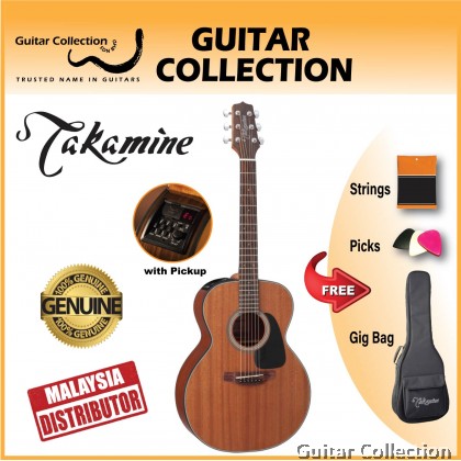 Takamine GX11ME NS | 3/4 NEX Acoustic-Electric Guitar | Full Mahogany | TP-4T | Bag