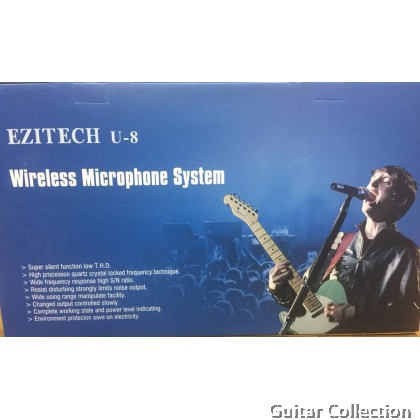 Ezitech U-8 Wireless Guitar System Sets