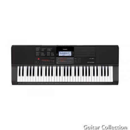 Casio Casiotone CT-X700 | 61 Keys Keyboard | Free Adaptor, Stand, & Sustain Pedal (Black) (CT-X700/ CTX700)