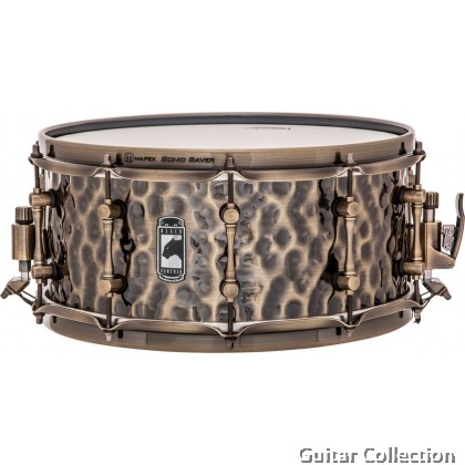 Mapex BPBR465HZN Brass Shell Black Panther Sledge Hammer Snare Drum (14" x 6.5")