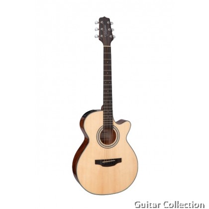 Takamine GF15CE NAT | FXC Cutaway Acoustic-Electric Guitar | Solid Spruce Top, Mahogany B&S | TP-4T