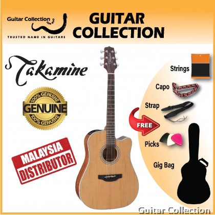 Takamine GD20CE NS | Dreadnought Cutaway Acoustic-Electric Guitar | Solid Cedar Top, Mahogany B&S | TP-4TD