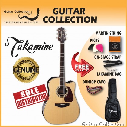 Takamine GD90CE-ZC Solid Spruce Top Cutaway Dreadnought Ziricote Aco-Elec TP4TD EQ (Free Strings Picks Capo Strap Bag)