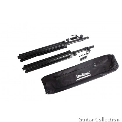 On Stage SSP7900 All-Aluminum Speaker Stand Package with Bag