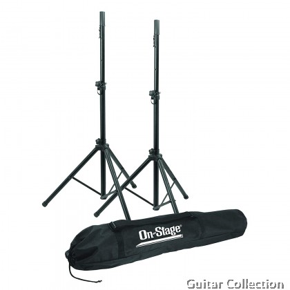 On Stage SSP7900 All-Aluminum Speaker Stand Package with Bag