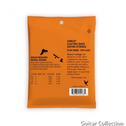 Martin Darco D9500 | 045-105 | 4 String Electric Bass Strings | Medium