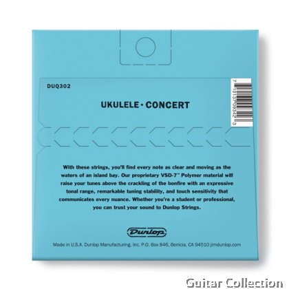 JIM DUNLOP DUQ302 UKULELE CONCERT STRINGS 