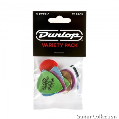 Jim Dunlop PVP113 Electric Variety Pack Guitar Picks (12 pcs/pack)