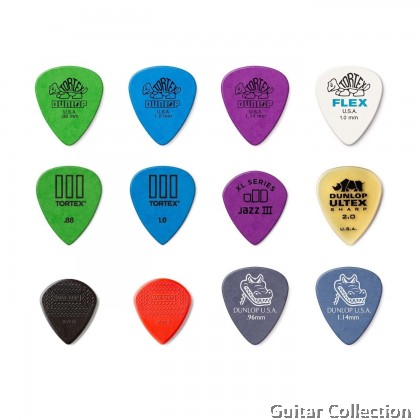 Jim Dunlop PVP113 Electric Variety Pack Guitar Picks (12 pcs/pack)